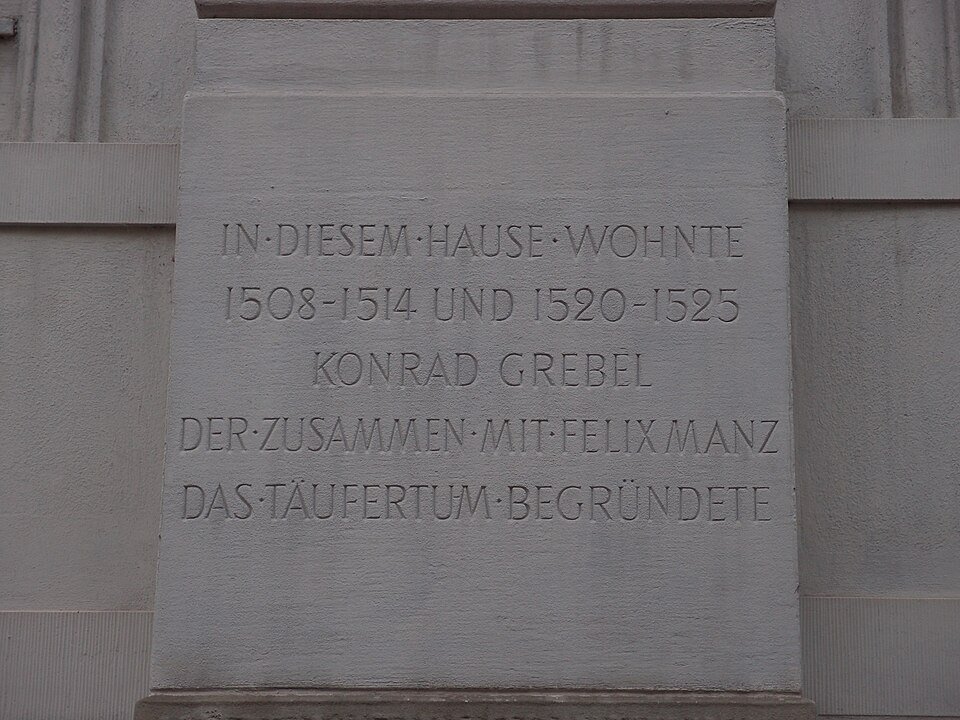 Portrait of Conrad Grebel
