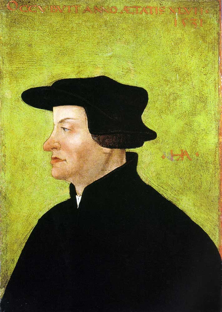 Portrait of Ulrich Zwingli